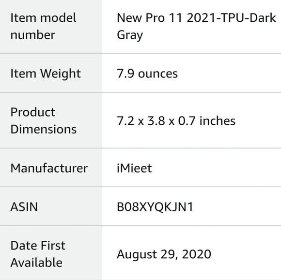 iPad Pro 11-inch Protective Cover - Picture 4 of 4